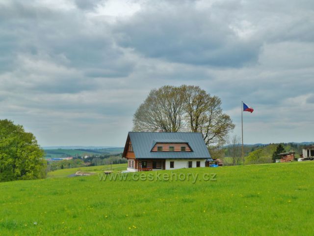 Záhory - nový rekreační objekt pod cestou do Kunačic