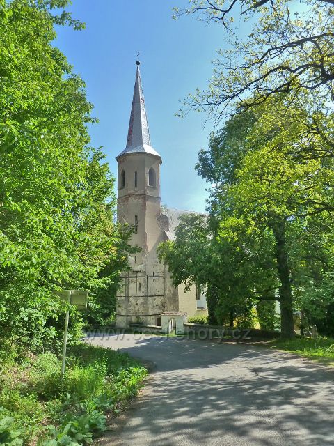 Práčov - klášterní kostel sv. Jakuba