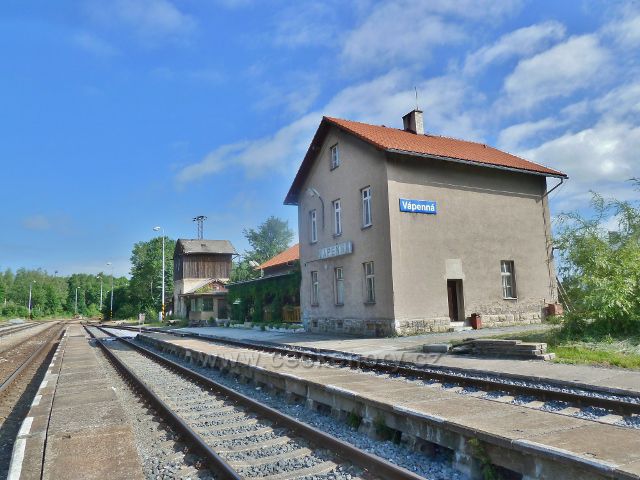 Vápenná - nádraží ČD