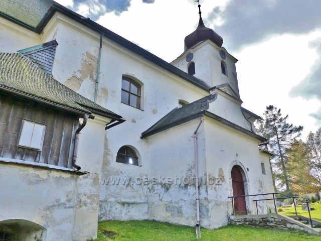 Malá Morava - kostel Nanebevzetí Panny Marie