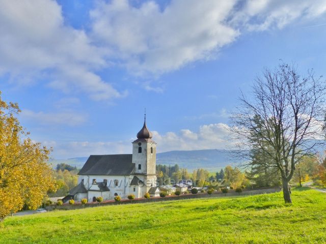 Malá Morava - kostel nanebevzetí Panny Marie