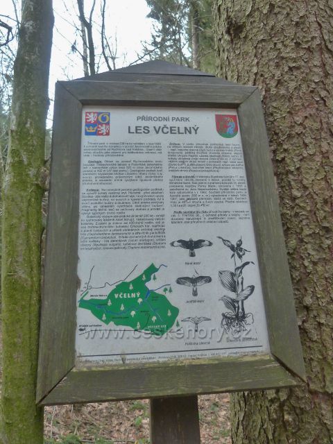Informační tabulka PP Les Včelný