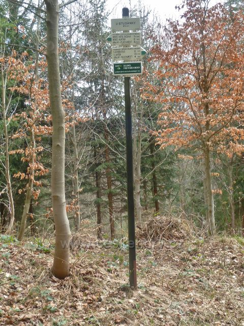 Horní Orlice - turistický rozcestník"U Studánky"