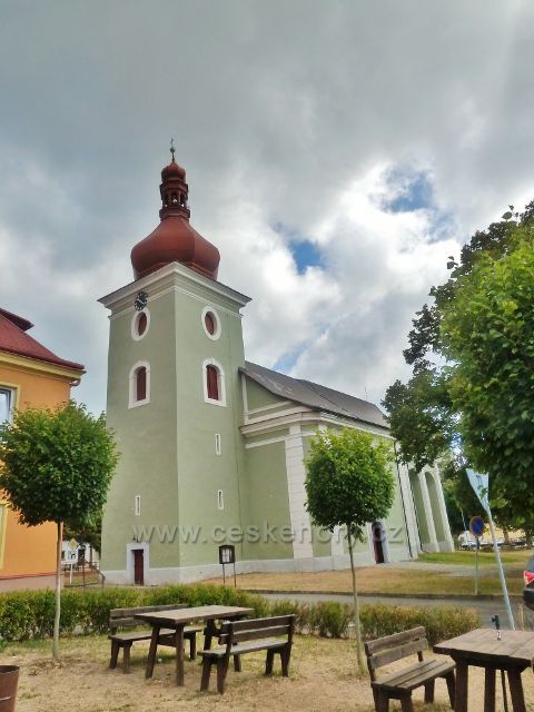 Seč - kostel svatého Vavřince