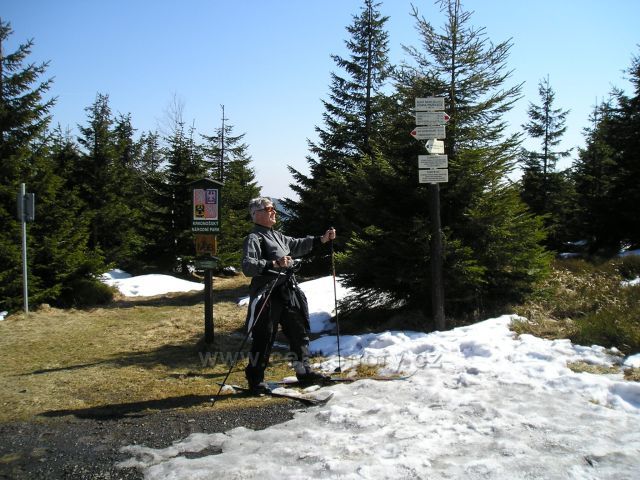 Na běžkách z Úpy na Jelenku