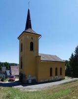 Kostel sv. Jana Nepomuckého ve vrkoslavicích