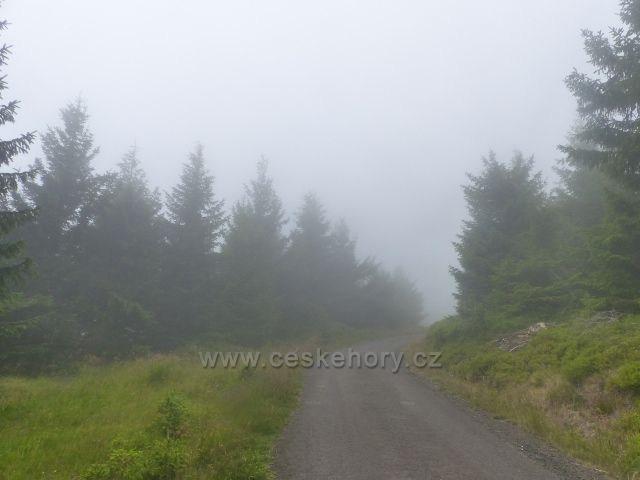 Horní Malá Úpa -silnička k chatě Jelence