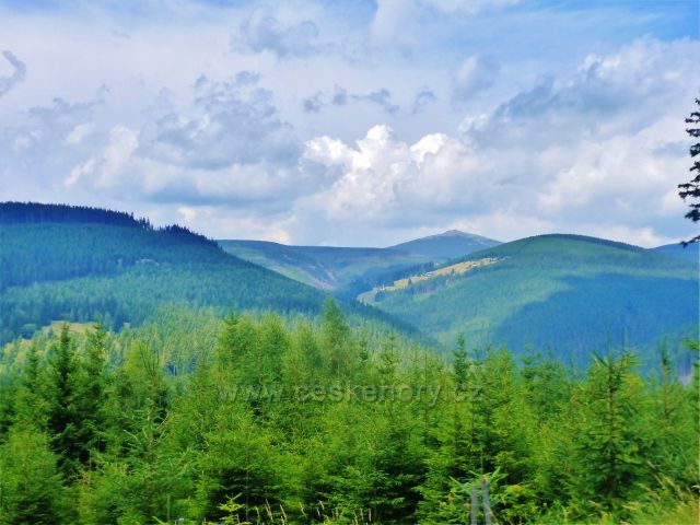 Horní Maršov - pohled ke Sněžce