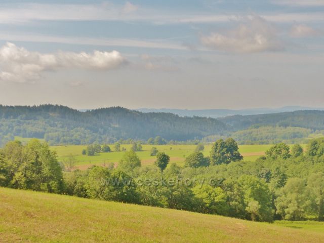 Žacléř - Stachelberg, pohled z parkoviště