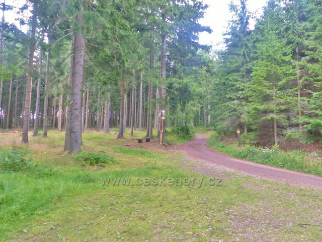 Žacléř - rozcestí Bílý kříž