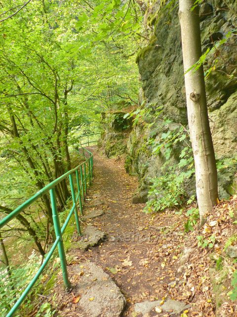 Semily - Riegrova stezka nad Jizerou v PR Údolí Jizery