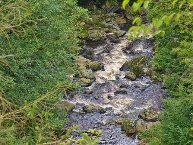 Semily - Jizera pod Bohmovo vyhlídkou v PR Údolí Jizery