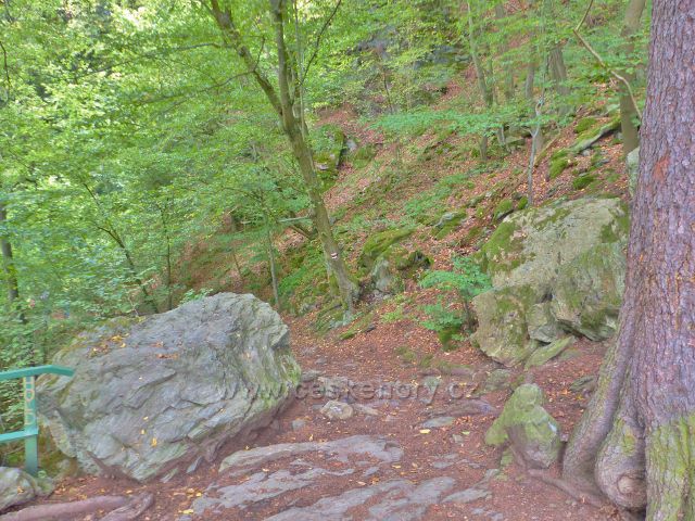 Semily - Riegrova stezka, Po červené TZ od Pěšorestu k Metamorfóze