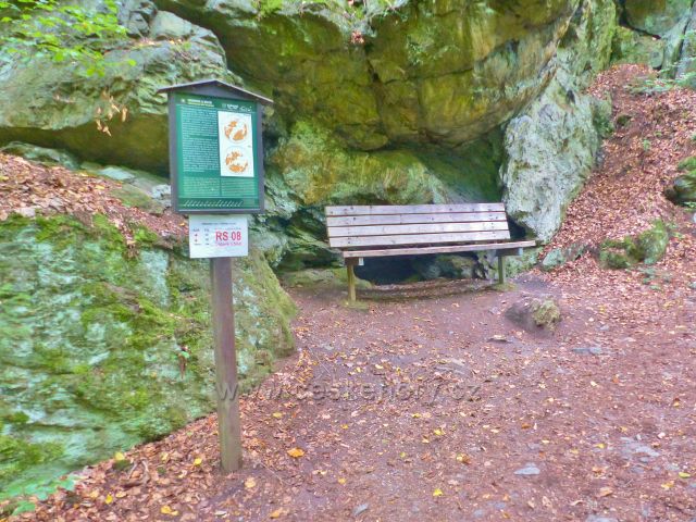Semily - bod záchrany RS 08 na Riegrově stezce v PR Údolí Jizery