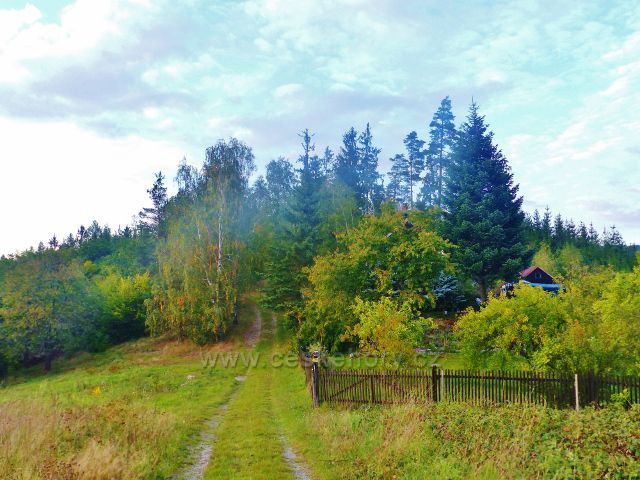 Chalupa nad Líšným u  vysílače