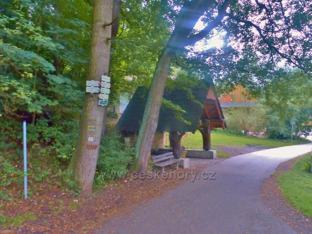 Malá Skála - rozcestí "Malá Skála V Teplicích"