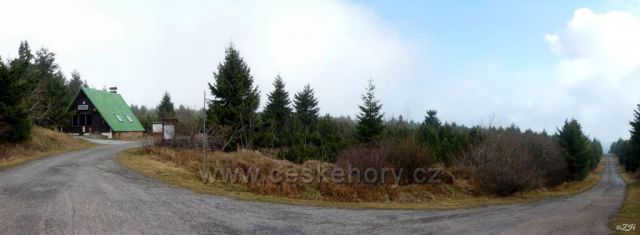 Srub a útulna pod Velkou Deštnou