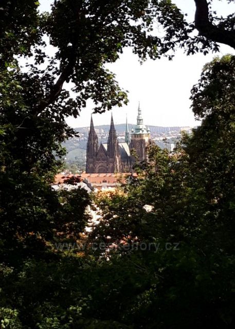 Pohled na Vyšehrad