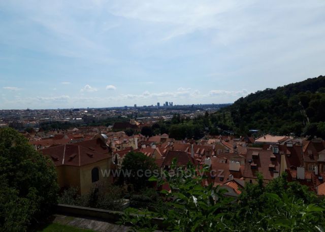 Pohled na Prahu z Petřína