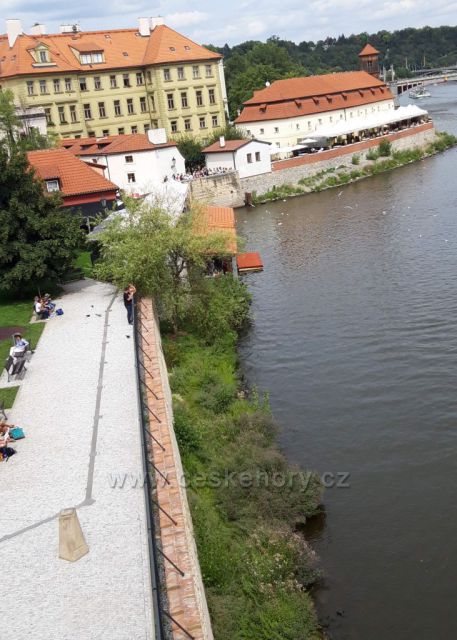 Pohled z Karlova mostu