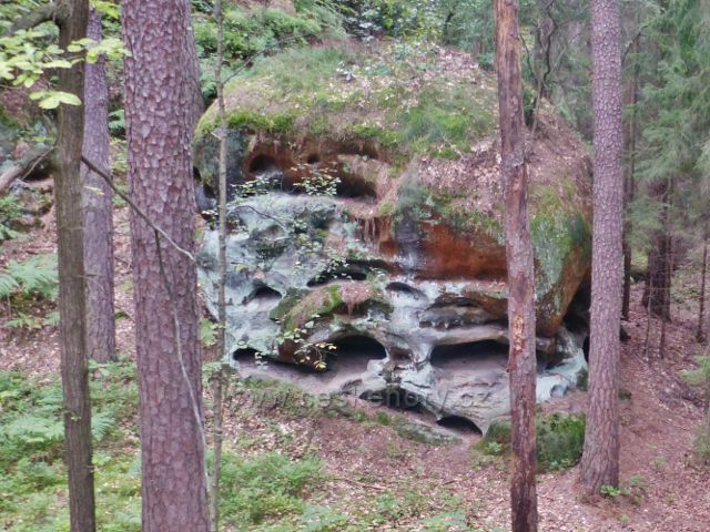 Klokočské skály - příklad geomorfologických změn pískovcových skal