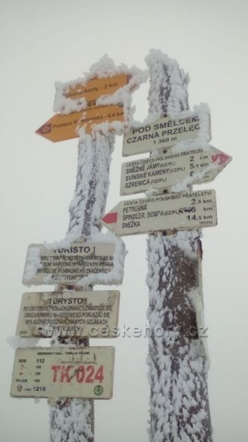 pod Smělcem 1360 m.n.m.