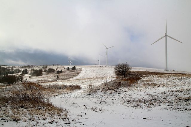 Větrné elektrárny u Rusové