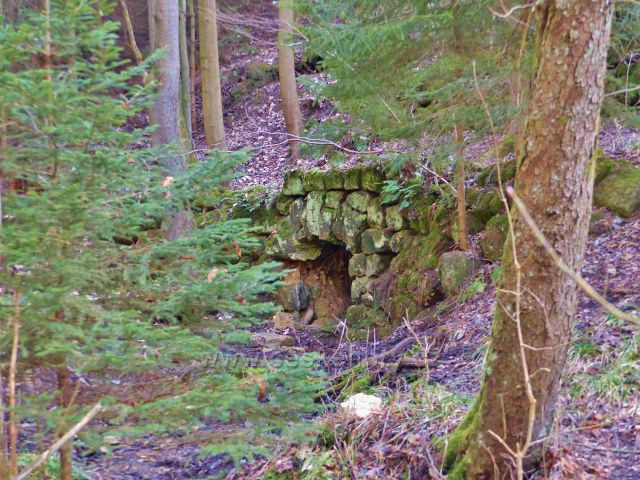 Velká Rudka - bývalé lázně, původní vývěr Františkova pramenu