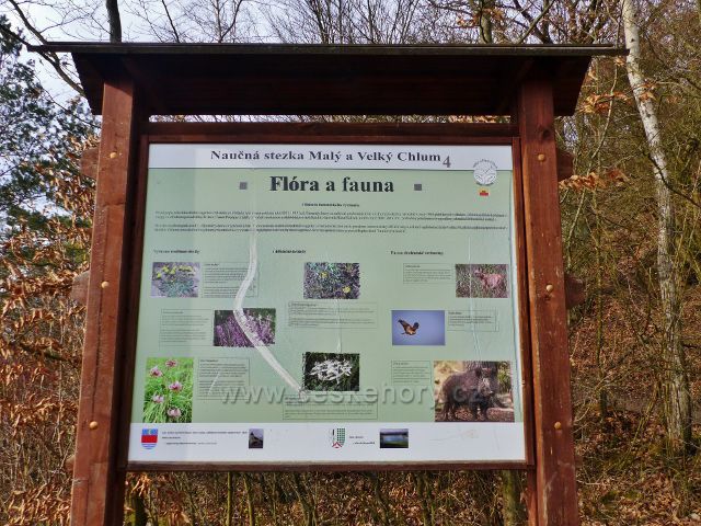 Krhov - panel 4.zastavení NS Malý a Velký Chlum u vyhlídkového místa na Malém Chlumu