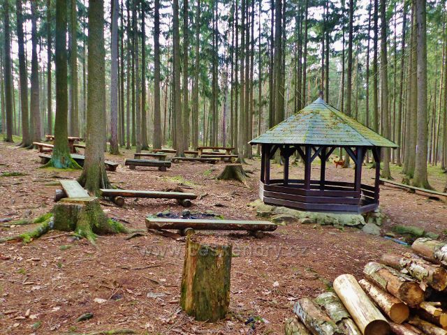 Vrbice - areál Vrbické studánky