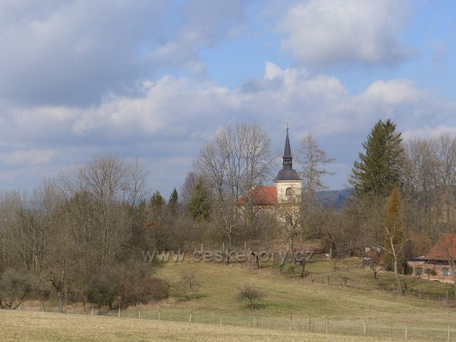 Homol - kostel Panny Marie Bolestné