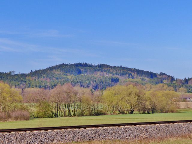 Pohled na Hůrku u České Rybné(558 m.n.m.)