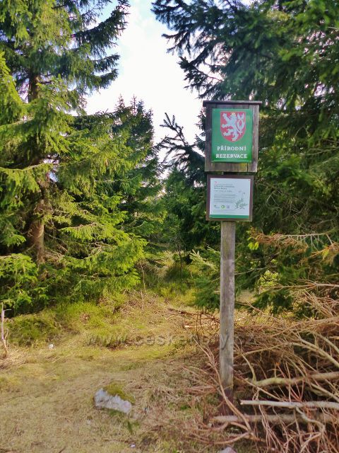 Šerlich - označení PR Jelení lázeň