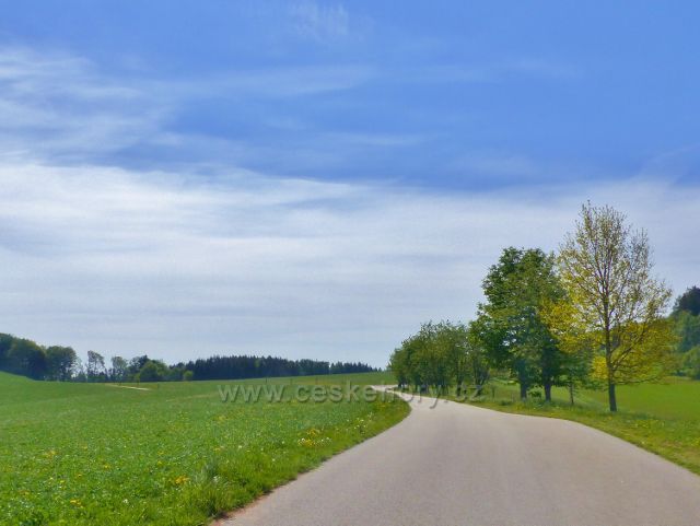 Hejnice - silnička do Písečné