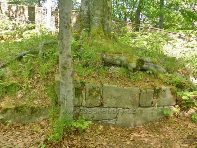 Areál zříceniny hradu Žampach