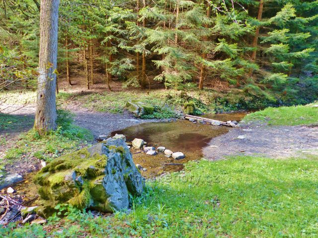 Petříkov - brod přes pravostranný přítok Branné