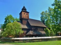 Valašské muzeum v přírodě - kostel sv.Anny z Větřkovic