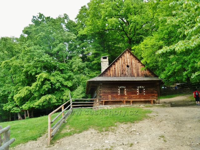 Rožnov pod Radhoštěm - Valašská dědina,- Stránisko, dům z Karolínky
