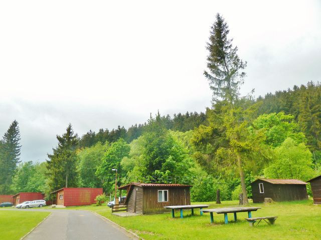 Prostřední Bečva - areál kempu pod Pustevnami