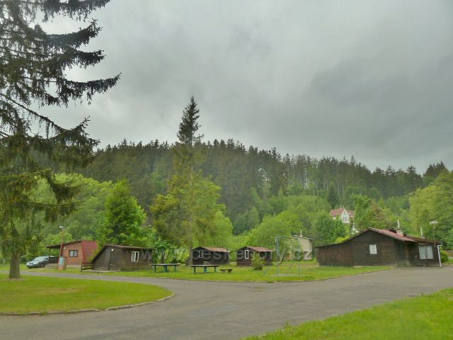 Prostřední Bečva - areál kempu Pod Pustevnami