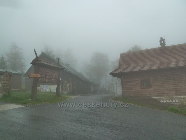 Pustevny - cesta ke kolibě