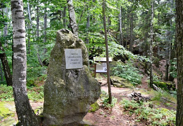 Čertovy kameny-Česká Ves
