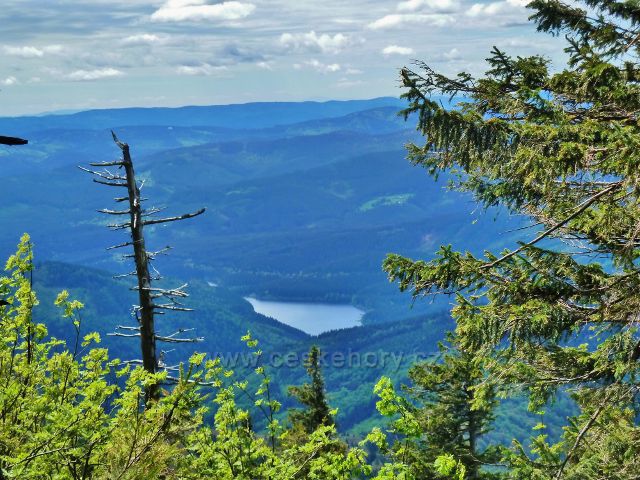 Pohled z Lysé hory k v.n. Šance