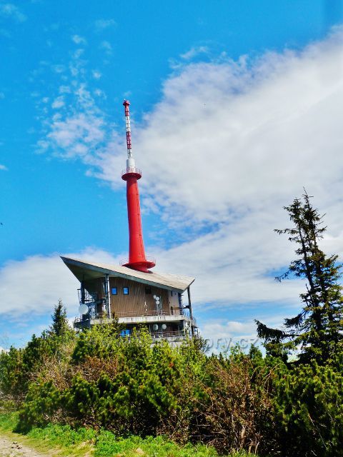 Telekomunikační věž na Lysé hoře