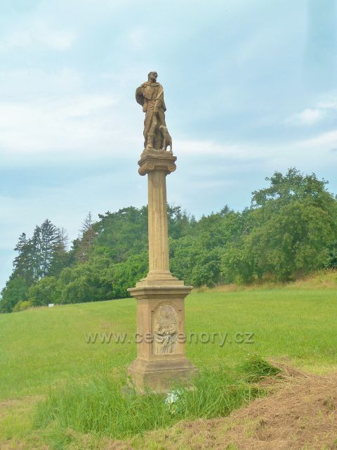 Bludov - socha sv. Rocha