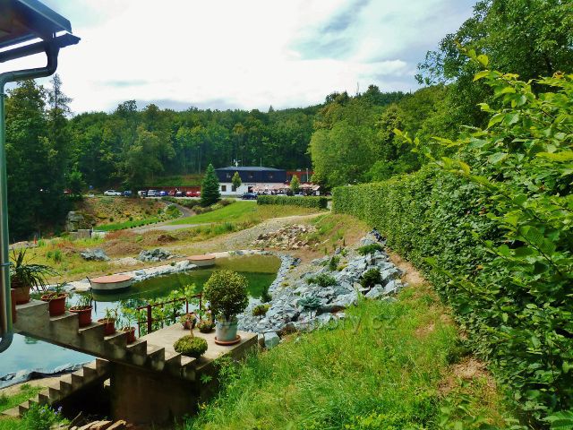 Bludov - pohled k restauraci Bludoveček