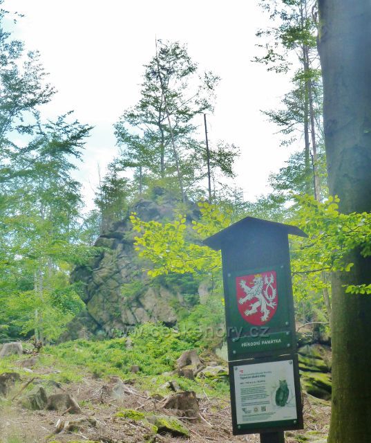 České Milovy - hranice PP Milovské Perníčky