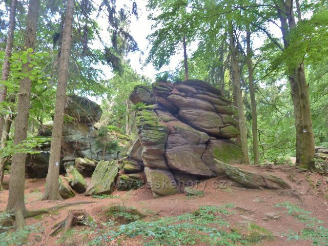 Česká Cikánka - PP Zkamenělý zámek