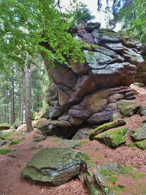 Česká Cikánka - PP Zkamenělý zámek