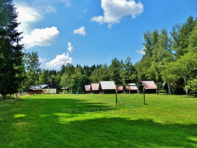 Milovy - areál ubytovacího zařízení Poslední Míle